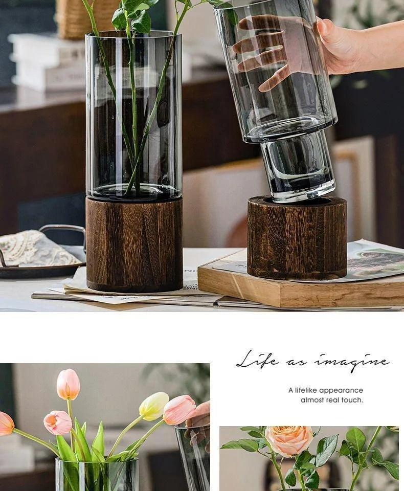 Light Luxury Simple Retro Vase Decoration