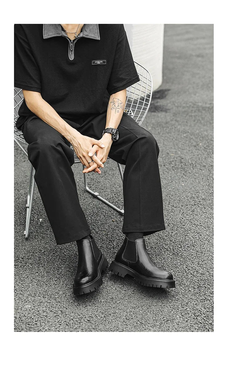 Thick Bottom Waterproof Platform New Chelsea Boots