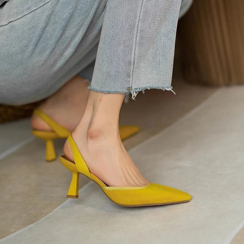 Elegant Medium Heel Sandals