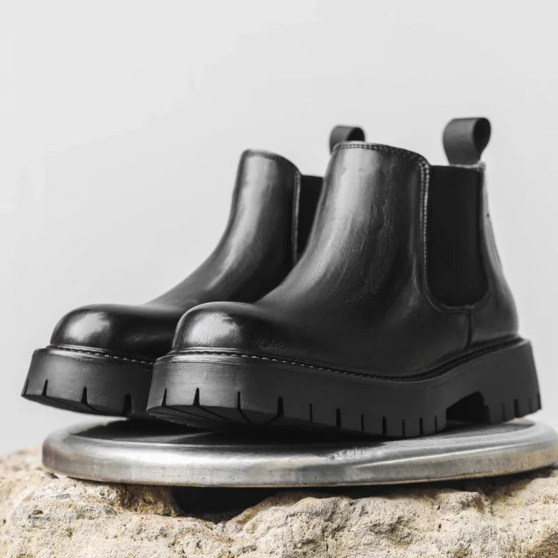 Thick Bottom Waterproof Platform New Chelsea Boots