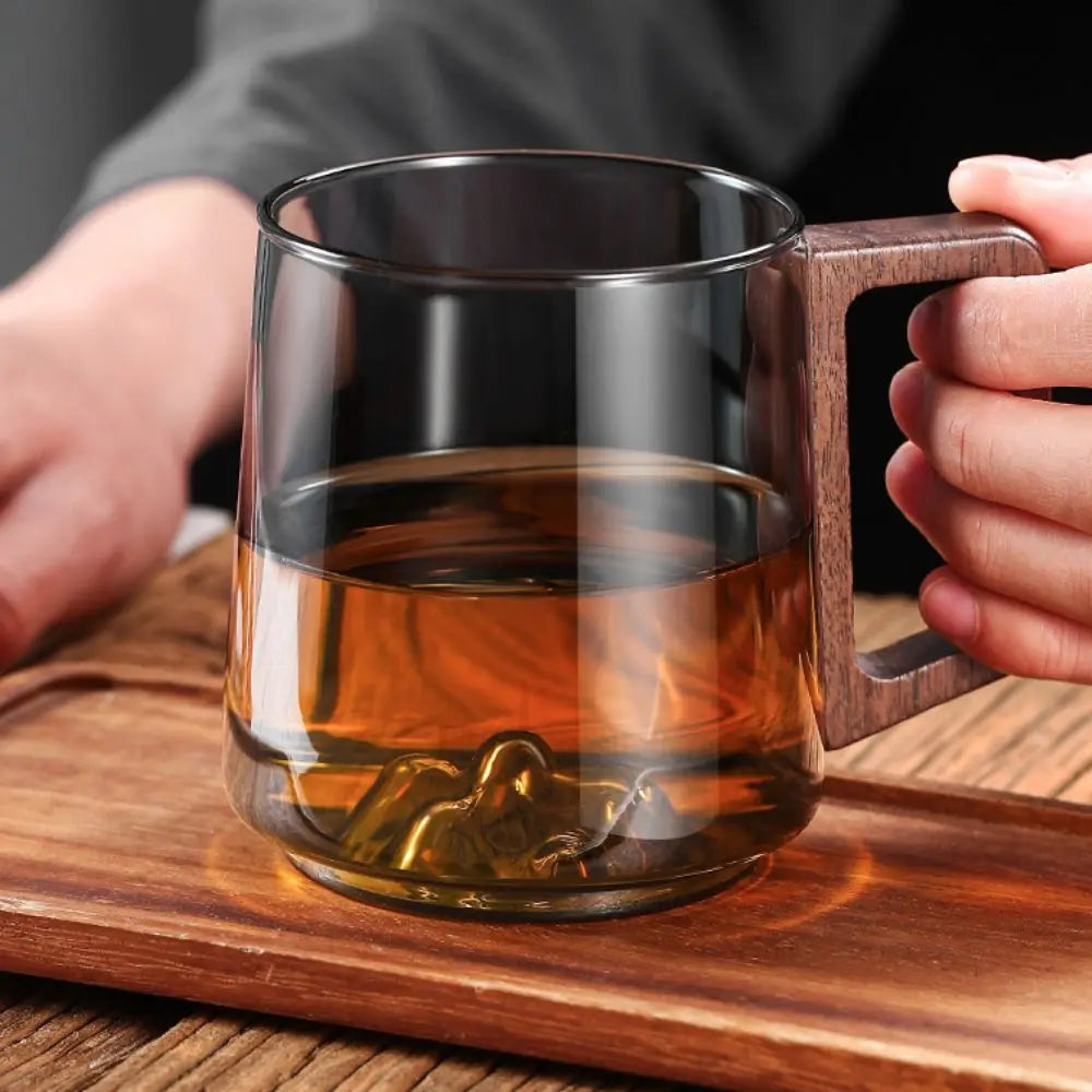 Internal Mountain Protrusion Glass