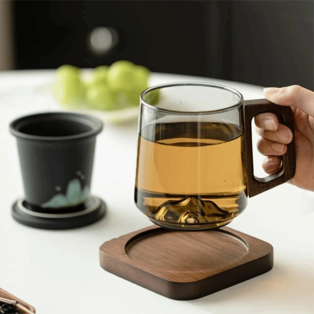 Internal Mountain Protrusion Glass