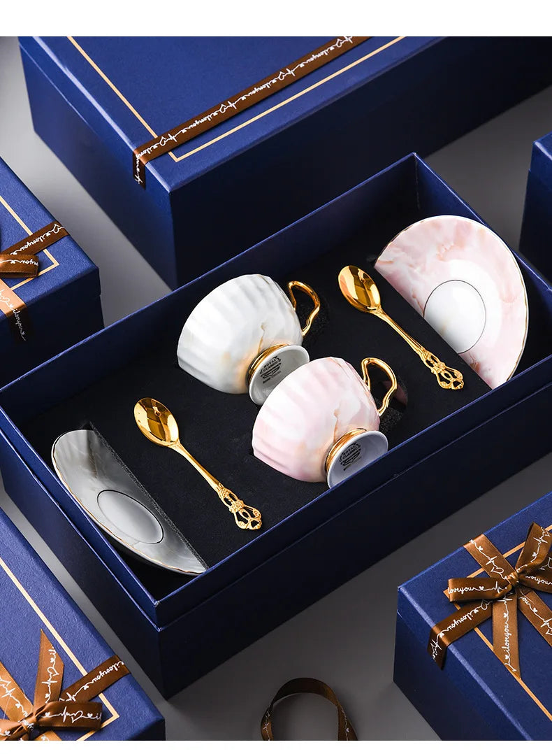 Europe Bone China Coffee Cup