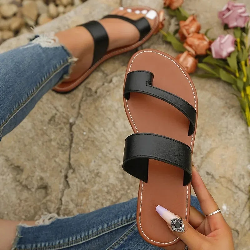 Leather Flip Flops