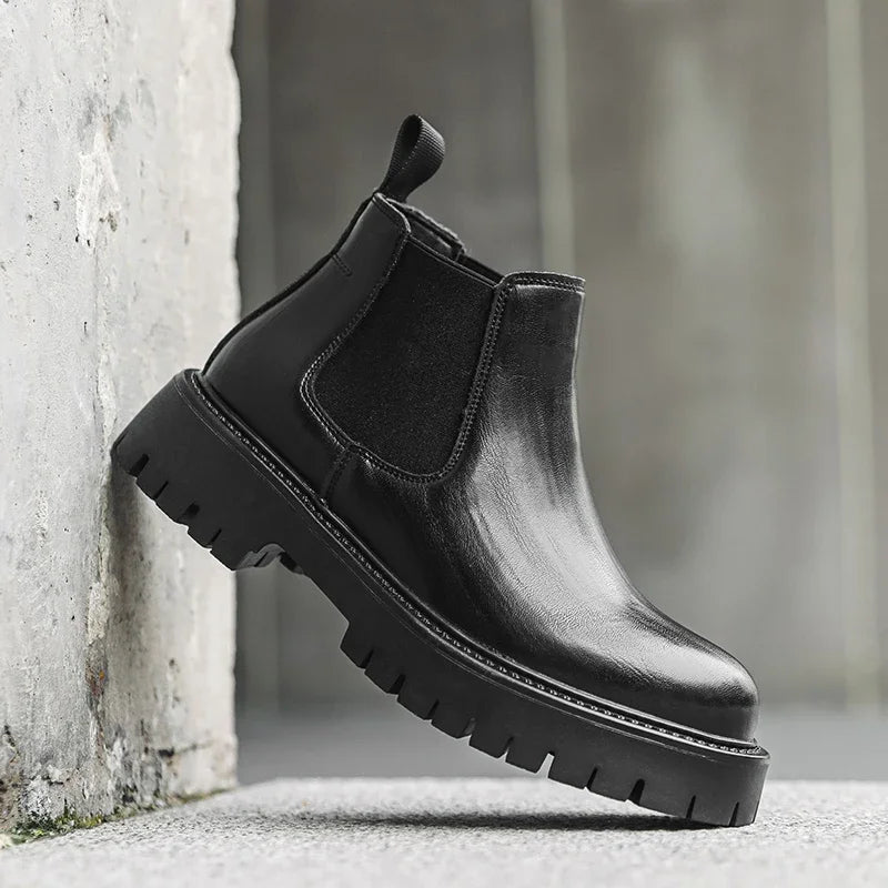 Thick Bottom Waterproof Platform New Chelsea Boots