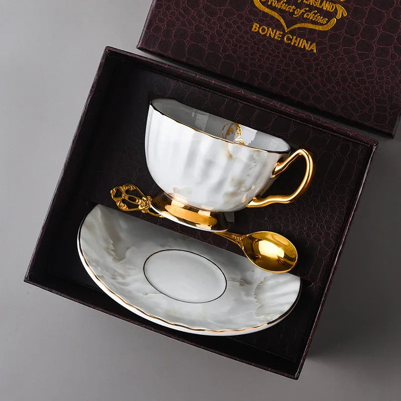 Europe Bone China Coffee Cup