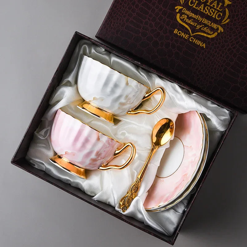 Europe Bone China Coffee Cup