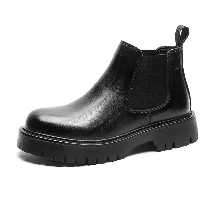 Thick Bottom Waterproof Platform New Chelsea Boots