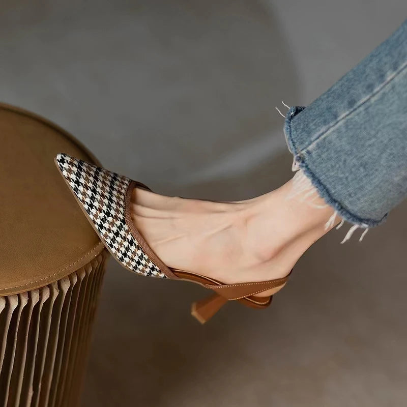 Elegant Medium Heel Sandals